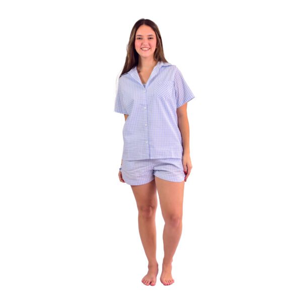 Pijama Bumabei Americano Curto Tricoline 3 peças - 2088 - Imagem 18