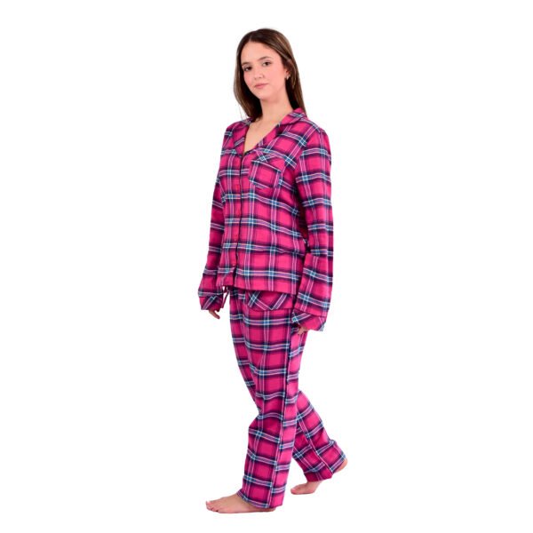 Pijama Feminino Bumabei  Americano Inverno Flanela - 2090 - Imagem 28