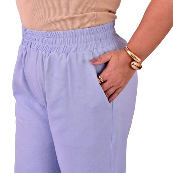 Calça Feminina Alfaiataria em Linho - 30003 - Imagem 3