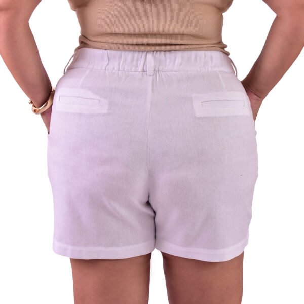 Shorts Feminino Alfaiataria em Linho - 30005 - Imagem 4