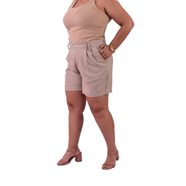 Shorts Feminino Alfaiataria em Linho - 30005 - Imagem 17