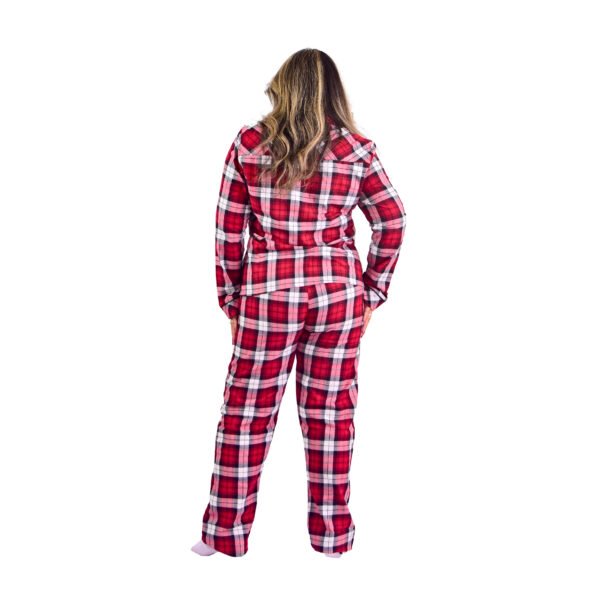 Pijama Feminino Bumabei  Americano Inverno Flanela - 2091 - Imagem 2