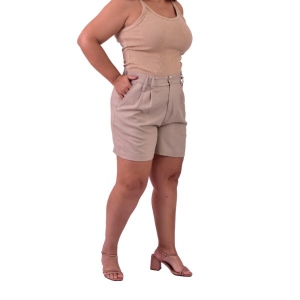 Shorts Feminino Alfaiataria em Linho - 30005 - Imagem 16