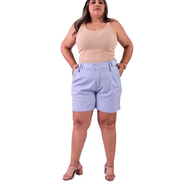 Shorts Feminino Alfaiataria em Linho - 30005 - Imagem 15