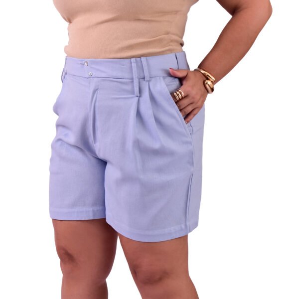 Shorts Feminino Alfaiataria em Linho - 30005 - Imagem 14