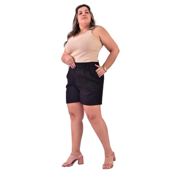 Shorts Feminino Alfaiataria em Linho - 30005 - Imagem 11