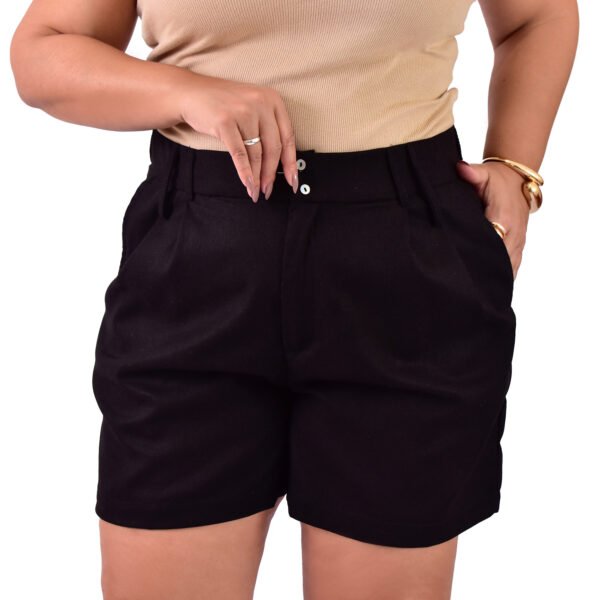 Shorts Feminino Alfaiataria em Linho - 30005 - Imagem 8