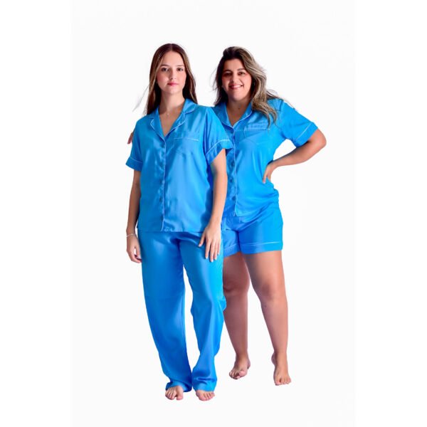 Pijama Bumabei Americano Viscolinho Curto - 2072 - Imagem 11