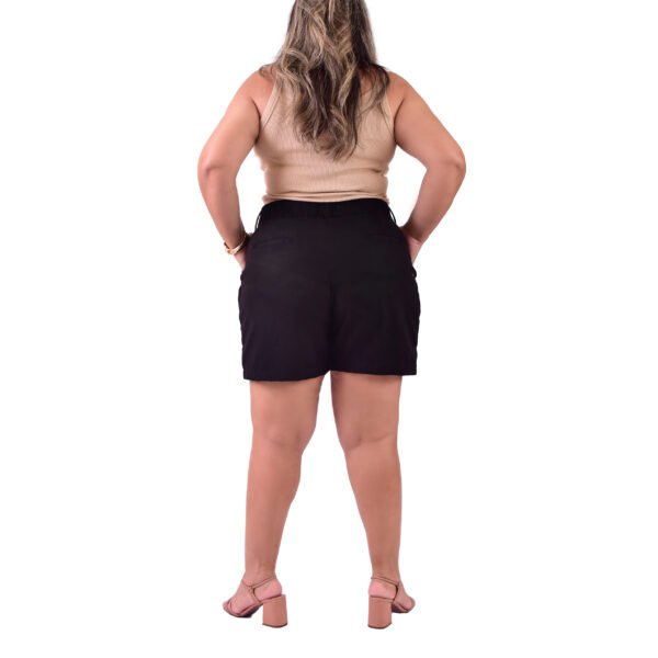 Shorts Feminino Alfaiataria em Linho - 30005 - Imagem 7
