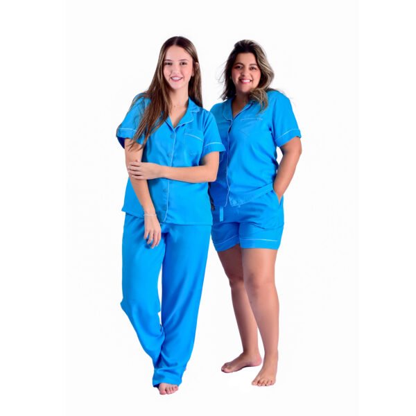 Pijama Bumabei Americano Viscolinho Curto - 2072 - Imagem 10