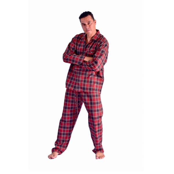 Pijama Americano Masculino  Longo Flanela - 2071