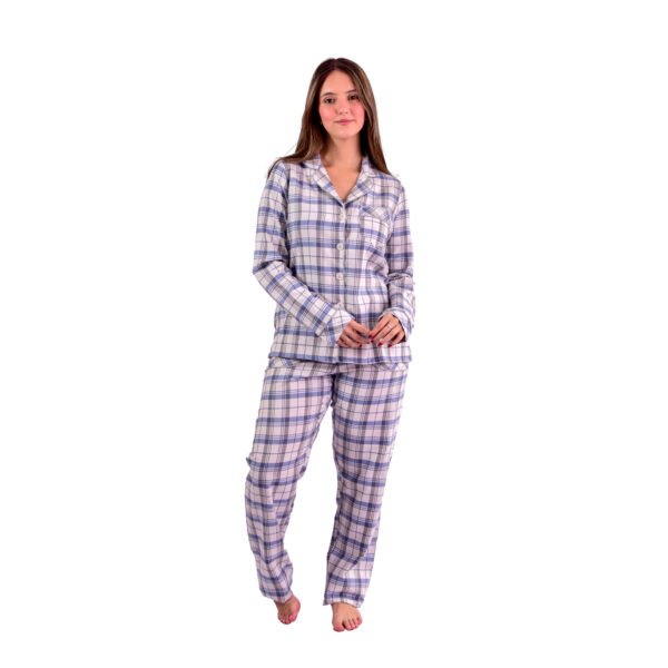Pijama Feminino Bumabei  Americano Inverno Flanela - 2091 - Imagem 14