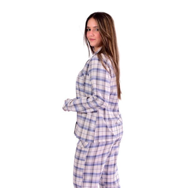 Pijama Feminino Bumabei  Americano Inverno Flanela - 2091 - Imagem 13