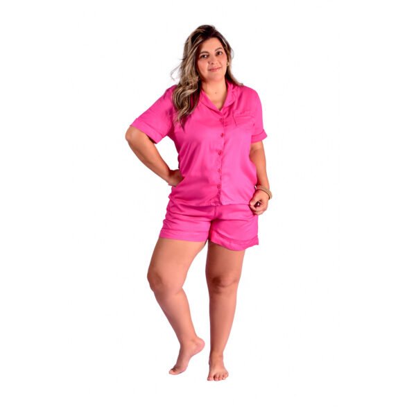 Pijama Bumabei Americano Viscose Curto - 2101