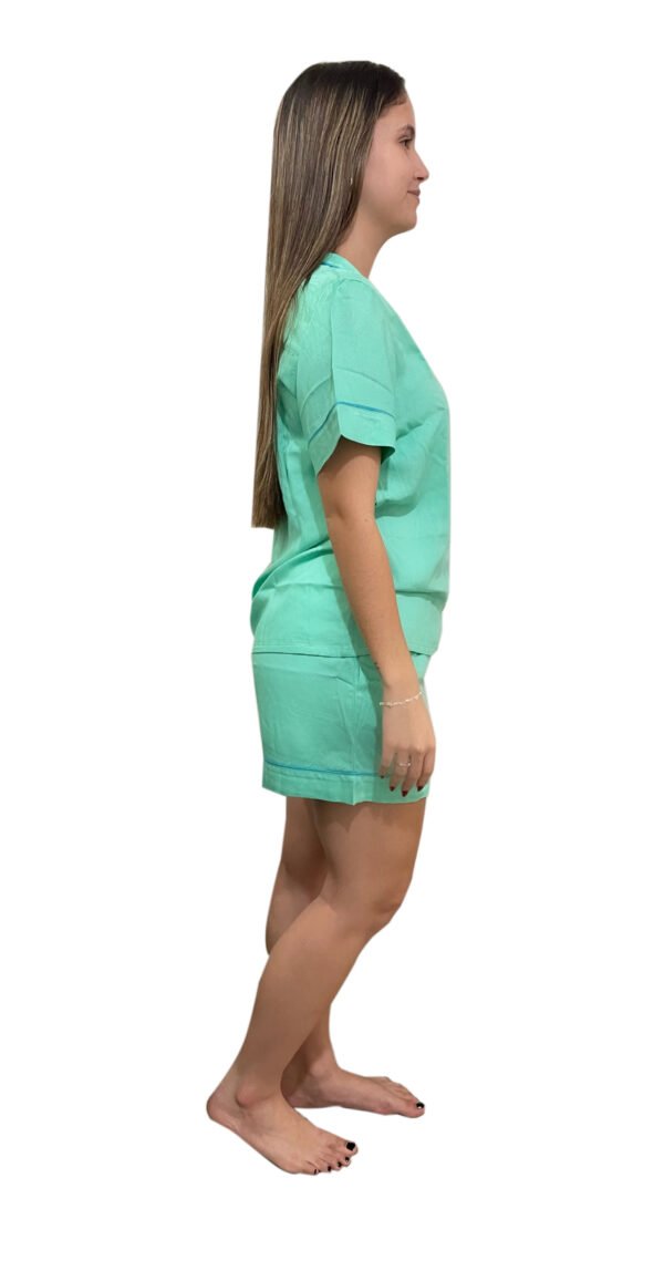 Pijama Bumabei Americano Viscose Curto - 2101 - Imagem 7